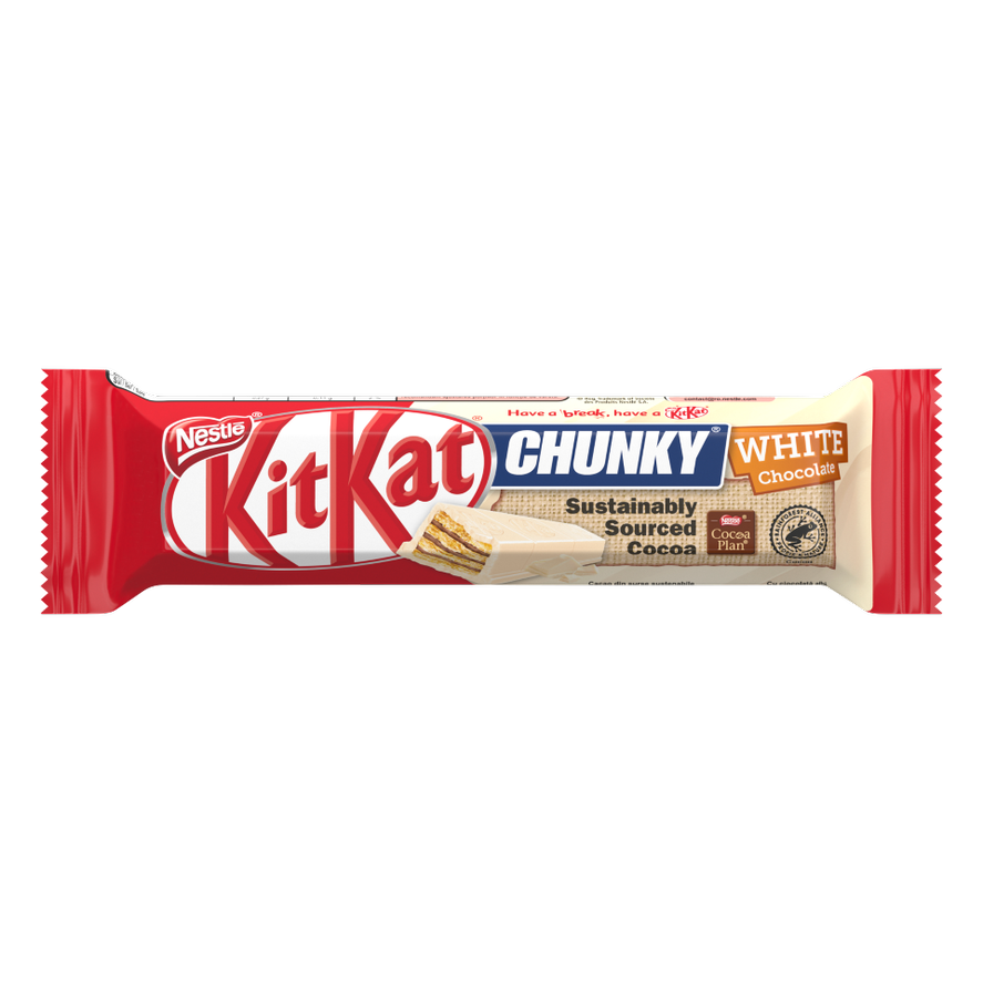 KitKat Chunky bílá čokoládová tyčinka | KitKat®